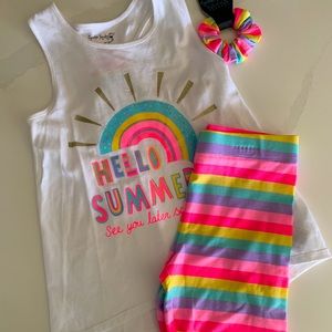 NWT 2pc set for little girls. (7)